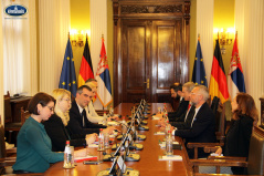 21 March 2023 The National Assembly Speaker in meeting with the Chairman of the Committee on Foreign Affairs of the German Bundestag